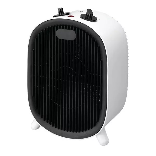 ESSENTIALS C20FHW20 Fan Heater - Black & White